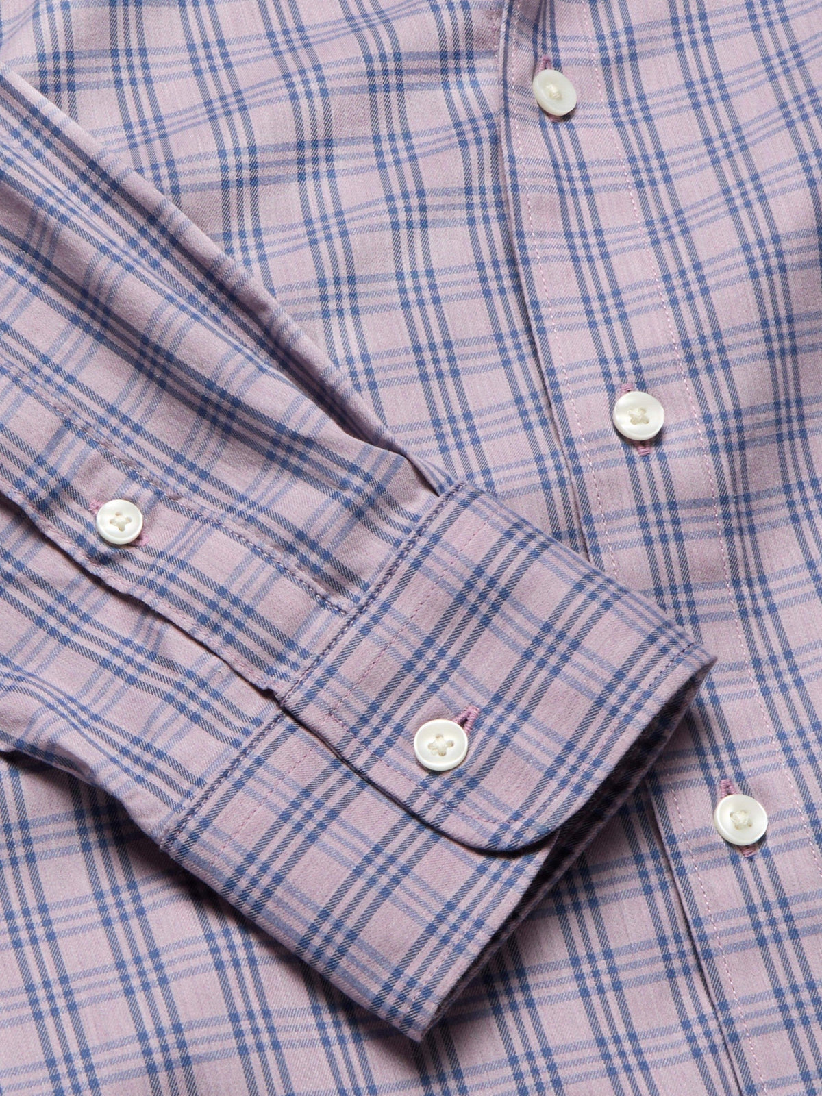 The Movement Shirt - Berry Skies Check