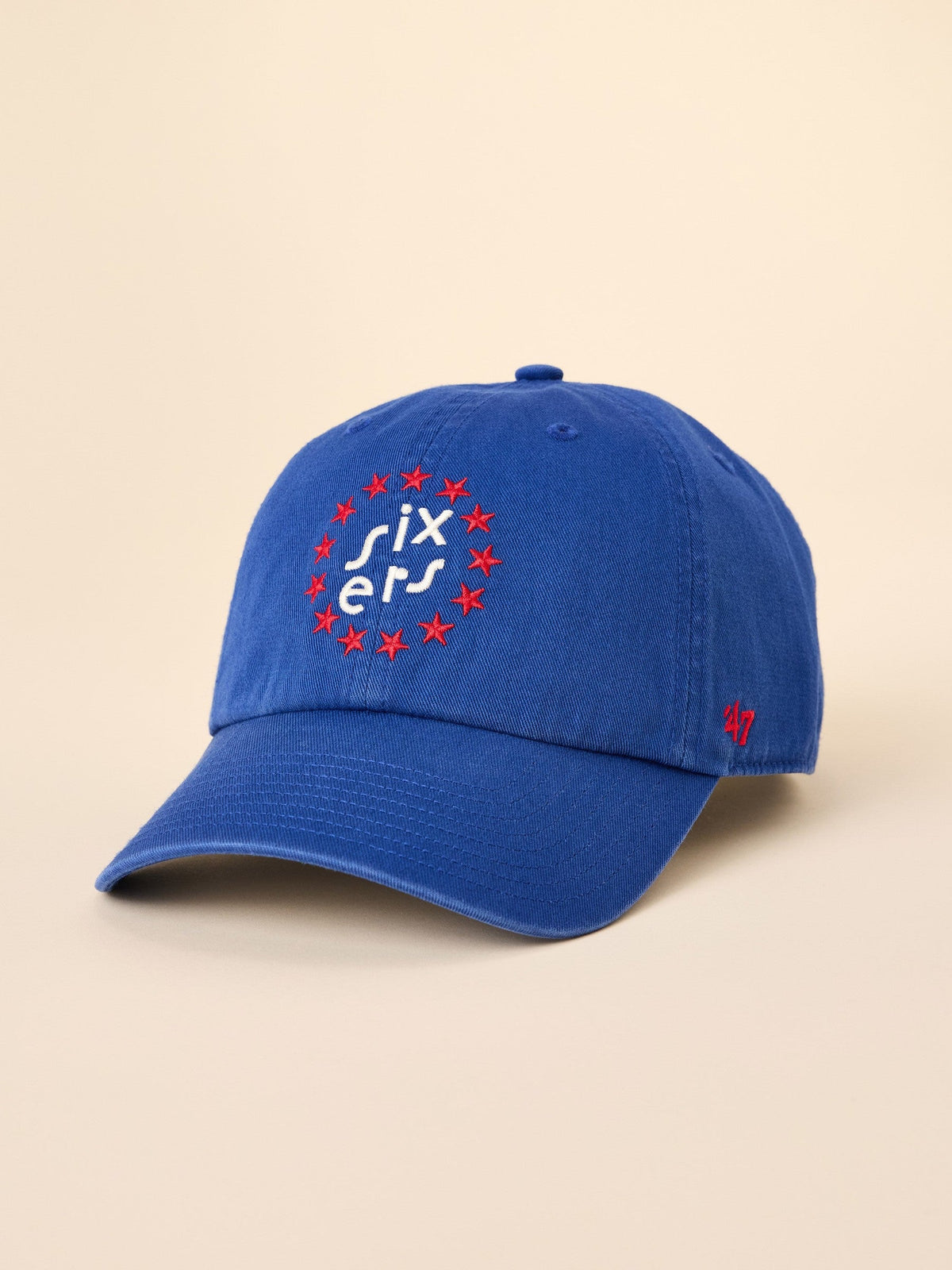 Philadelphia 76ers Faherty X '47 Clean Up Hat - Royal