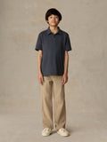Big Kids Sunwashed Tee Polo - Dune Navy